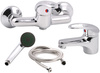 Zestaw bateria natryskowa umywalkowa standard