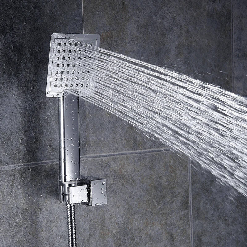 Zestaw prysznicowy deszczownica + słuchawka CARO