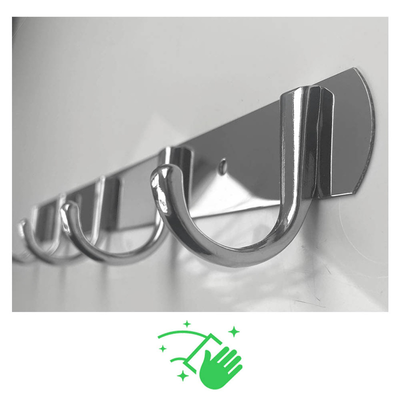 Wieszak łazienkowy kuchenny na ręczniki ścierki