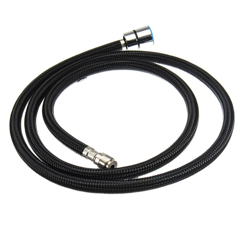 Wąż nylonowy do baterii z wyciąganą wylewką 1,4m