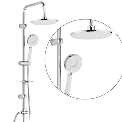 Zestaw natryskowy CURIUM chrom