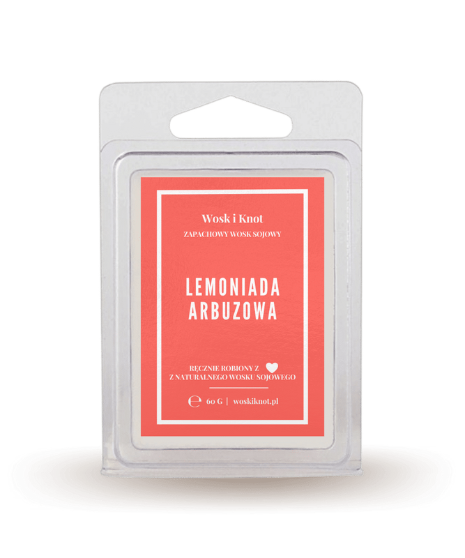 Wosk zapachowy sojowy do kominka LEMONIADA ARBUZOWA