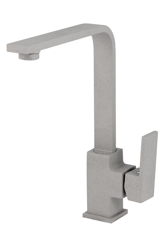 Bateria kuchenna szara SQUARE betonowa