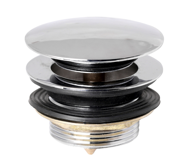 Korek KLIK-KLAK do wanny lub brodzika z wyciąganym sitkiem standard