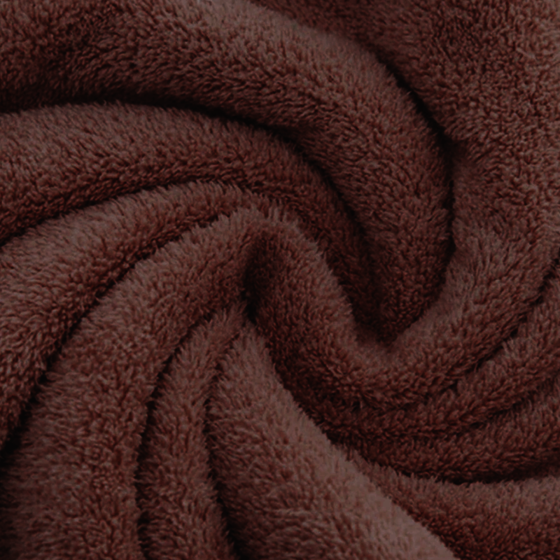 Ręcznik kąpielowy MIKRO brązowy z mikrofibry 50x100 szybkoschnący