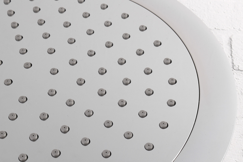 Zestaw prysznicowy deszczownica + słuchawka ROUND