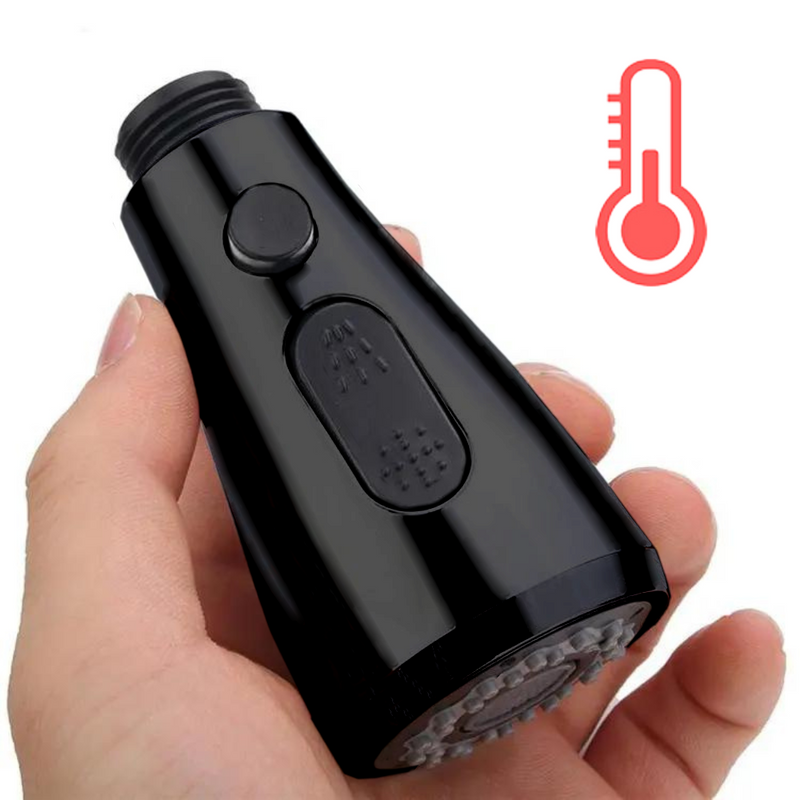 Perlator rączka słuchawka do baterii kuchennej FIRA czarna