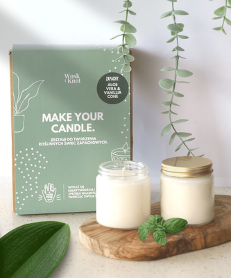 Zestaw do Robienia Świec Green