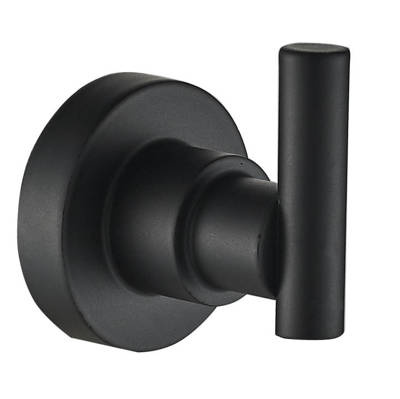 Uchwyt wieszak na ręczniki czarny