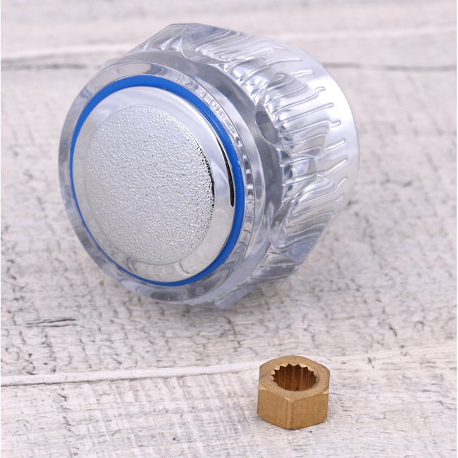 Pokrętło do baterii primula niebieska