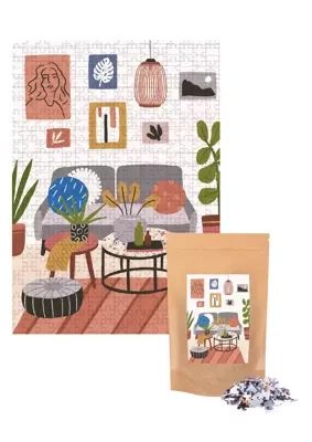 Puzzle 500el. Modern Cozy w eco woreczku