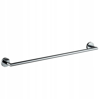 Wieszak długi na ręczniki łazienkowy chromowany