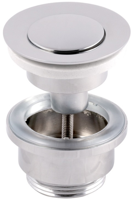 Korek Umywalkowy KLIK-KLAK chromowany uniwersalny