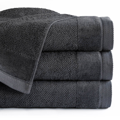 Ręcznik Vito ciemny szary 50x90 550 gsm