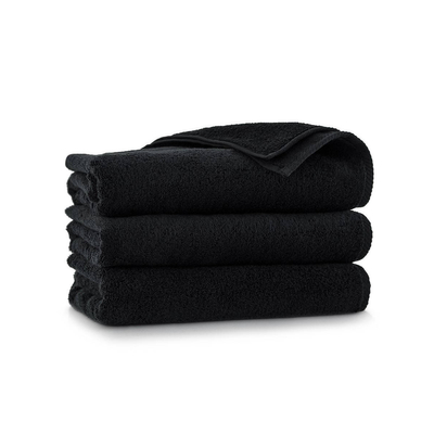 Ręcznik kąpielowy ciemny czarny łazienkowy 30x50 500gsm KIWI 2
