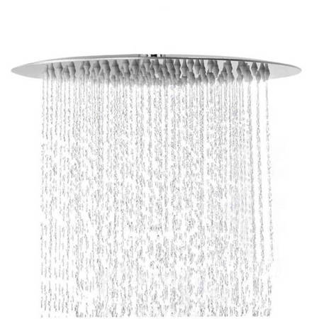 Deszczownica prysznicowa stalowa cienka 20cm bez mocowania