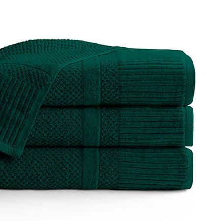 Ręcznik Ivo ciemny zielony 50x90 550 gsm