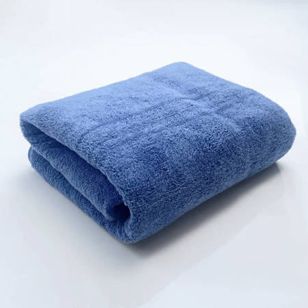 Ręcznik kąpielowy MIKRO niebieski z mikrofibry 50x100 szybkoschnący