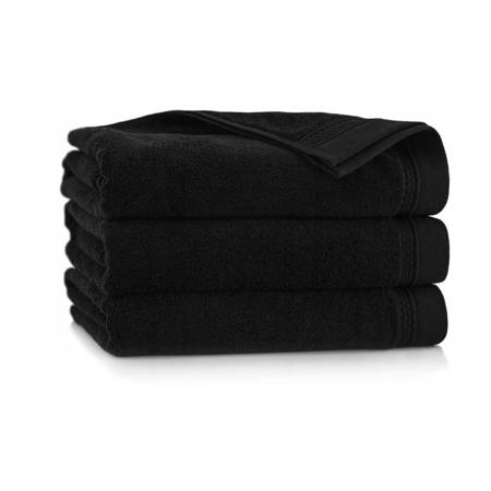Ręcznik kąpielowy czarny antybakteryjny 70x140 450gsm BRYZA AB