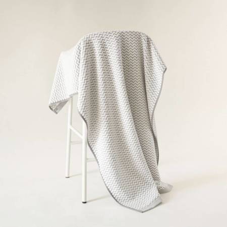 Ręcznik kąpielowy szary łazienkowy 50x100 500gsm LAHTI