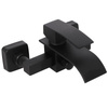 Bateria wannowa czarna wodospad IDEAL BLACK